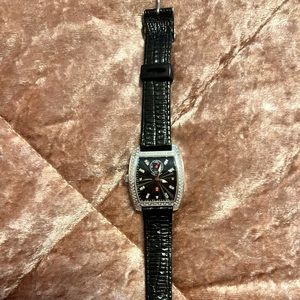 Michele deco watch blackface